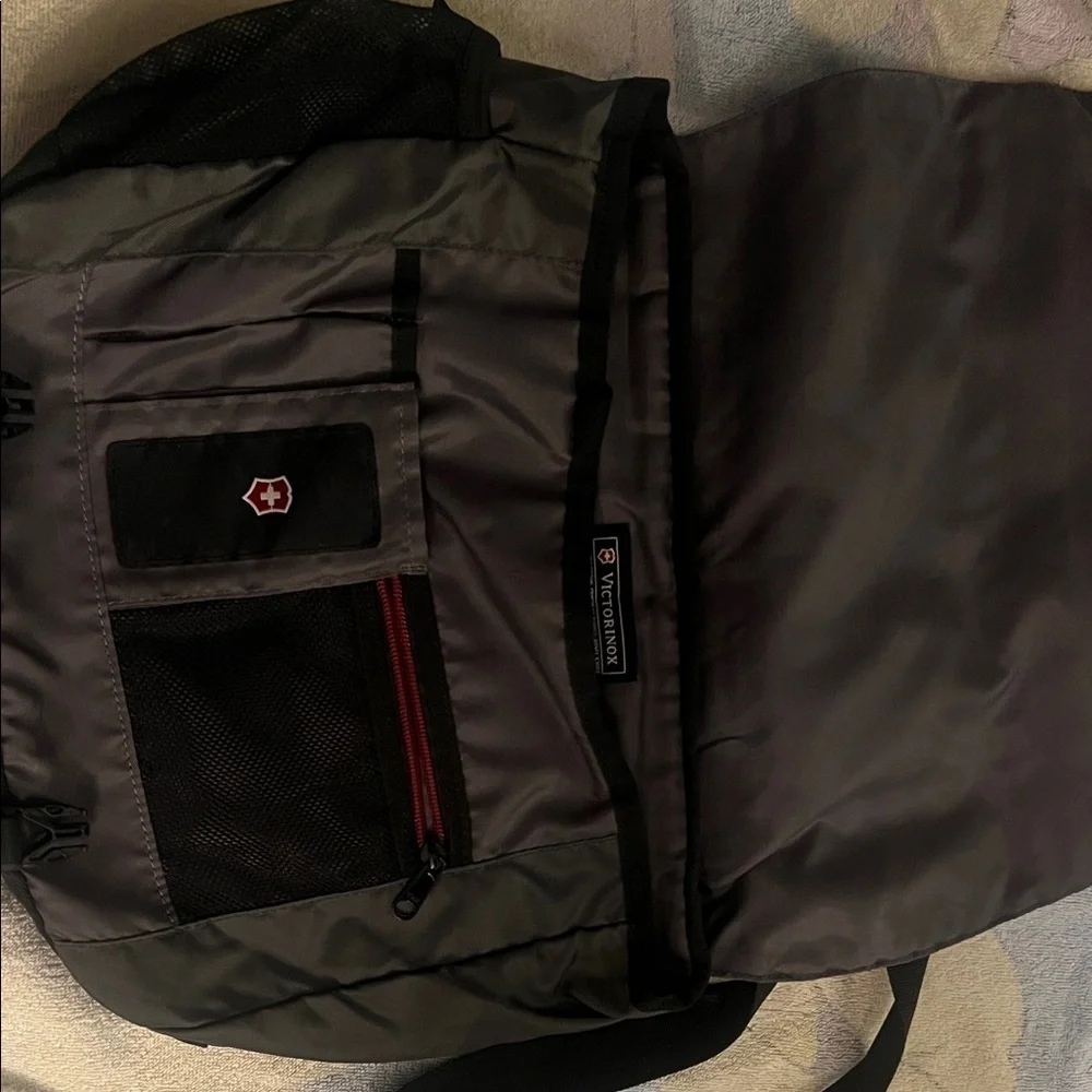 Victorinox Blue and Black Men's Messenger Bag